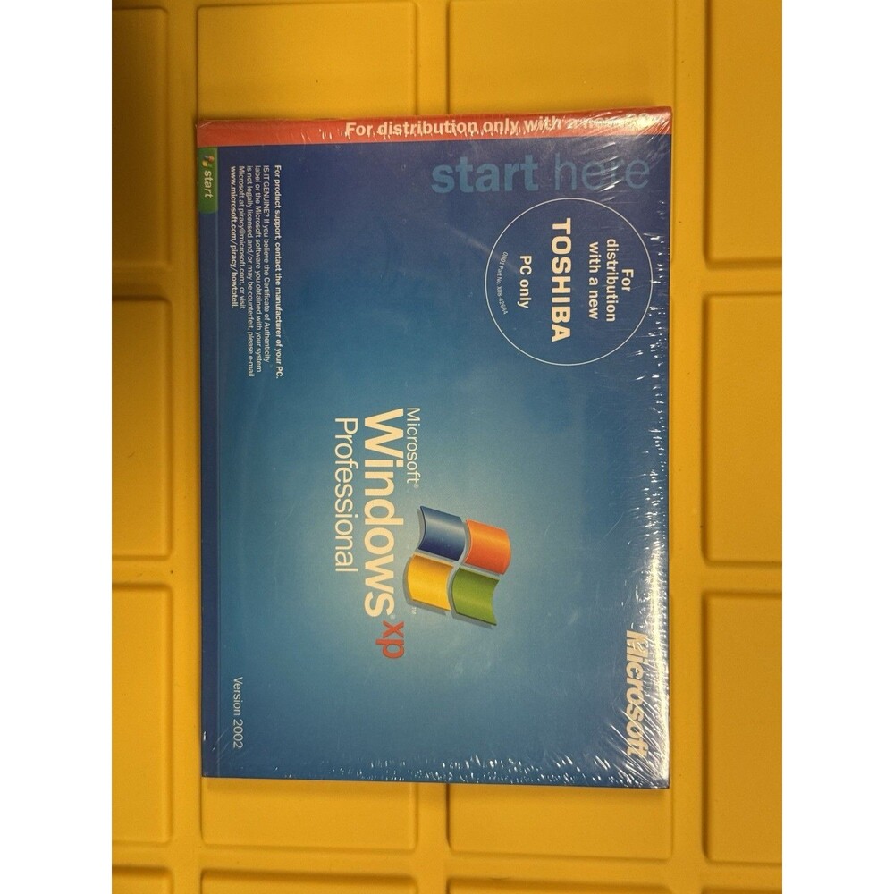microsoft windows xp professional (TOSHIBA)